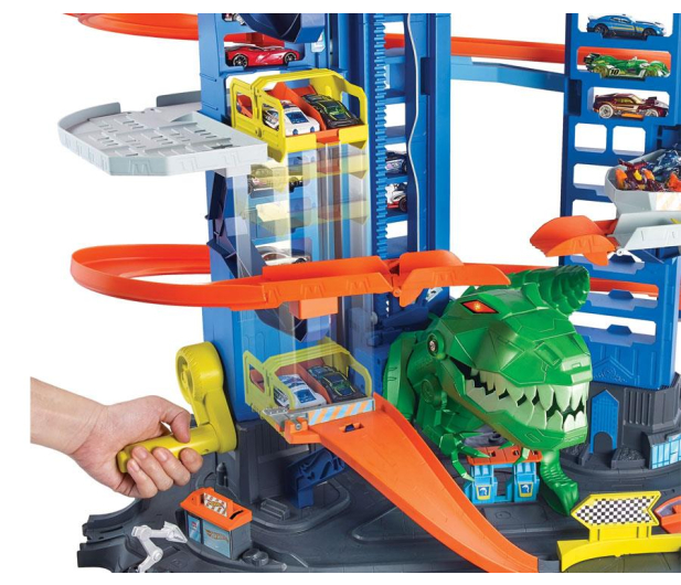 Hot Wheels Mega Garaż T-Rexa - 1008226 - zdjęcie 2